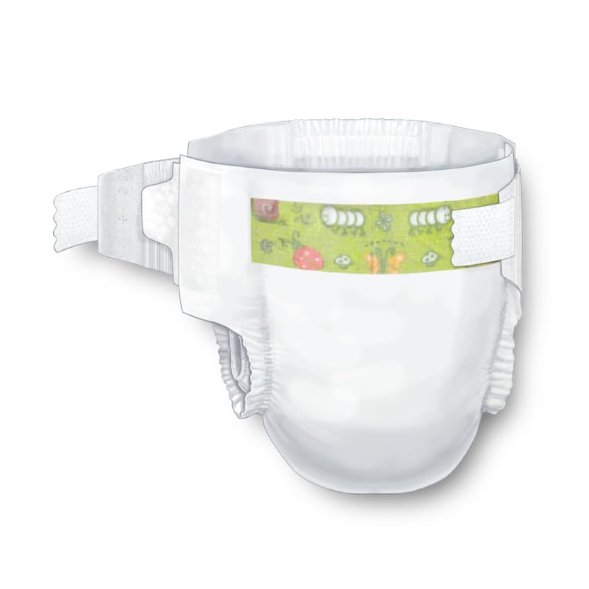 Cardinal Health Wings™ Baby Diapers Size 2 Small/Medium for Newborns - Soft Absorbency, Comfort Fit, Pack of 34
| Cardi